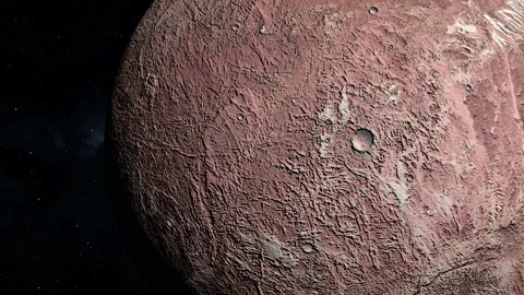 Space dwarf planet 3DCG digital animation motion graphics 動画素材 162115022