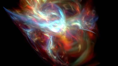 Space Electric Nebula Stock Footage 211948131