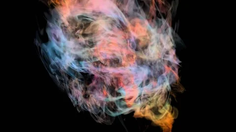 Space Electric Nebula Stock Footage 211948143