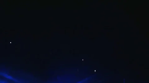 Space explode Fireworks and smoke in the night Video stock 101629565