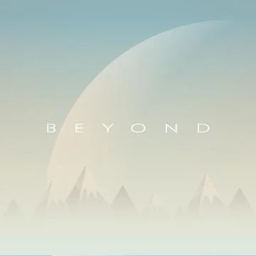 Space exploration concept vector background with large planets in the sky Stock Illustration