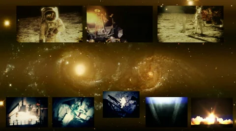 Space exploration Stock Footage 46608585