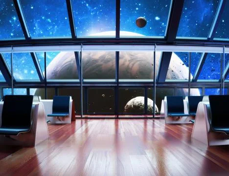 Space Exploration Stock Illustration