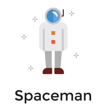 Space Explorer Avatar Stock Illustration