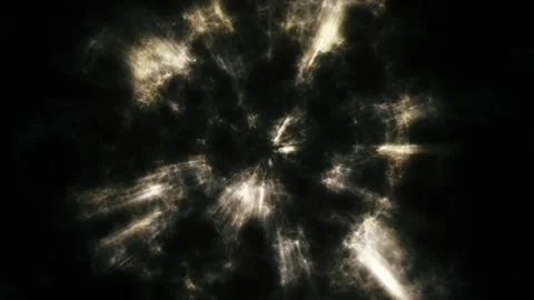 Space explosion, End of the universe, big bang visual Stock Footage