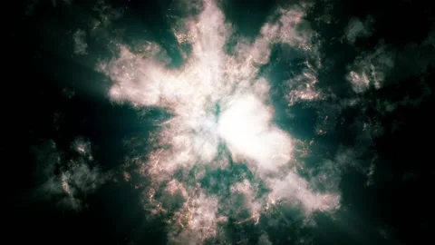 Space explosion, End of the universe Stock Footage 198283979