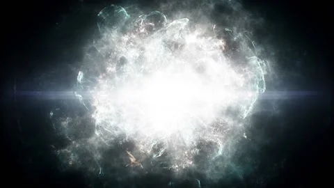 Space explosion, End of the universe 库存影片 198909601