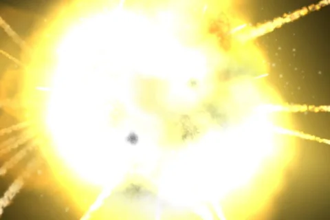 SPACE EXPLOSION Stock Footage 591667