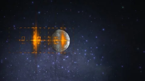 Space  explosion Stock Footage 11061281