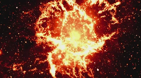 Space Explosion Stock Footage 68872955