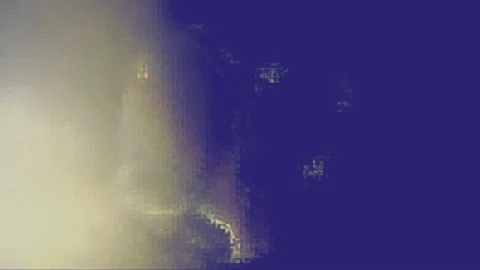 Space fantasy retreating space object Vídeos de archivo 144736082