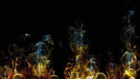 Space Fire Stock Footage 148176361