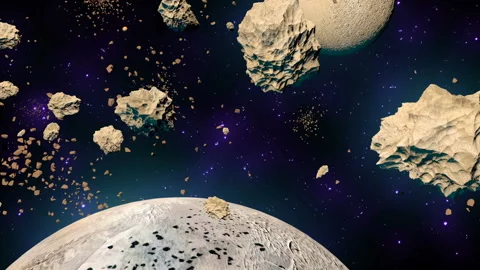 Space flight Stock Footage 128235548