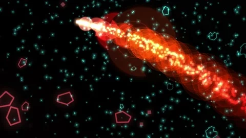 Space flight Stock Footage 134008205