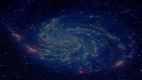 Space Flight Into Star Field Abstract Sci-Fi Big Bang Galaxy 3D Universe 3 Video stock 140675419
