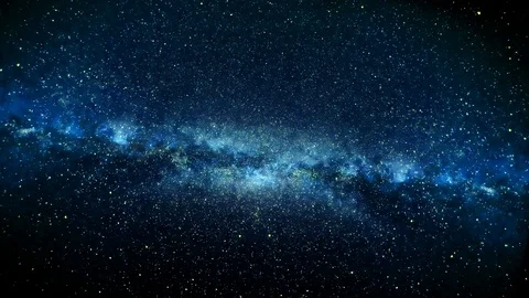 Space flight into a star field Stock Footage 100116864