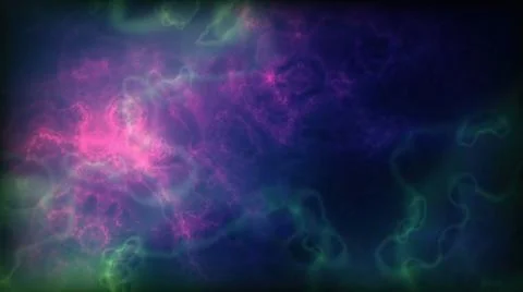 Space Flight Into A Star Field In Galaxy Clouds And Lightning Nebula Stock Illustration