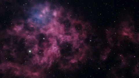 Space flight, starry sky, loop Stock-Footage 76798298