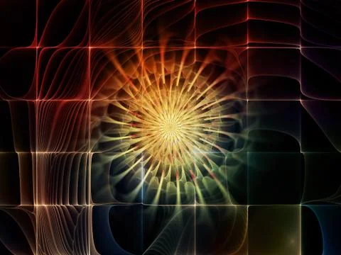 Space Fluctuation Stockillustratie