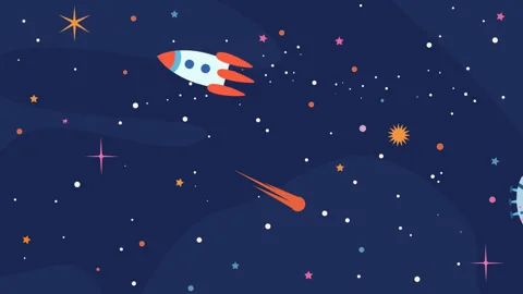 Space Video stock 169014745