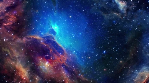 In The Space Stock Footage 318364889