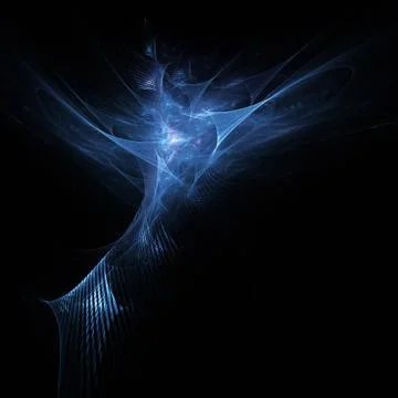 Space fractal Stock Illustration