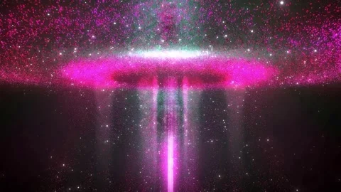 Space Galactic Laser Transfer Relaxing Live Wallpaper Loops Source Light Shiny Stock-Footage 146415003