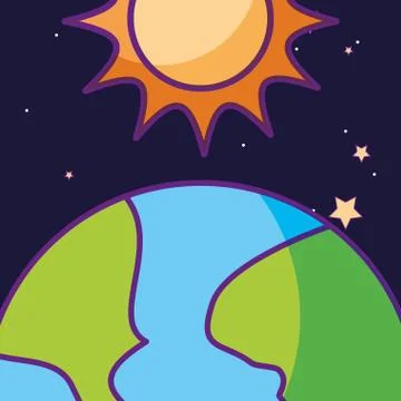 Space galaxy card Stock Illustration