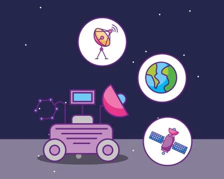 Space galaxy cosmic card Stock Illustration