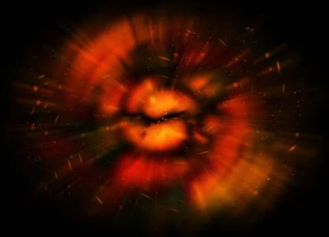 Space galaxy Stock Illustration