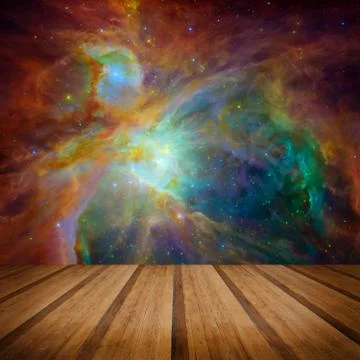 Space galaxy nature background. Elements of this image furnished by NASA Stock Illustration
