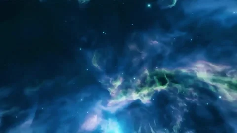 Space galaxy nebula cosmos abstract motion background Stock Footage 340441714
