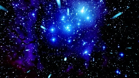 Space galaxy nebula cosmos abstract motion background Stock Footage 340441739