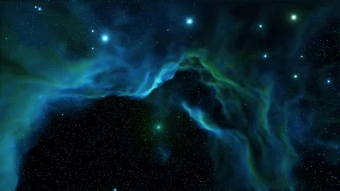 Space galaxy nebula cosmos abstract motion background Stock Footage 340443012