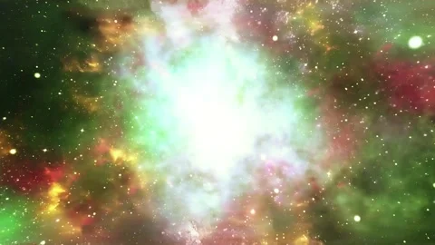 Space galaxy nebula cosmos abstract motion background Stock Footage 340443013