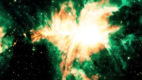 Space galaxy nebula cosmos abstract motion background Stock Footage 340443144