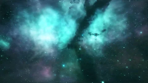 Space galaxy nebula cosmos abstract motion background Stock Footage 340443594