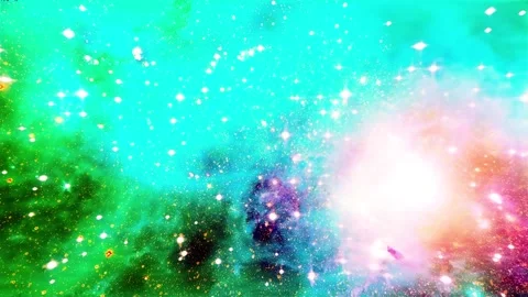 Space galaxy nebula cosmos abstract motion background Stock Footage 340443848