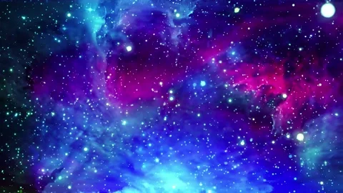 Space galaxy nebula cosmos abstract motion background Stock Footage 340443880