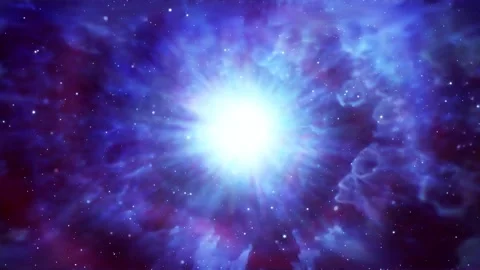 Space galaxy nebula cosmos abstract motion background Stock Footage 340443920