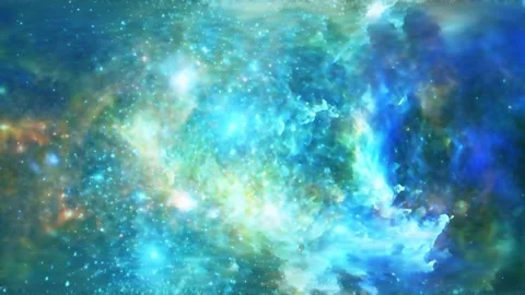 Space galaxy nebula cosmos abstract motion background Stock Footage 340444256