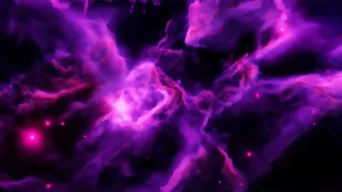 Space galaxy nebula cosmos abstract motion background Stock Footage 340446558