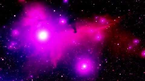 Space galaxy nebula cosmos abstract motion background Stock Footage 340446607