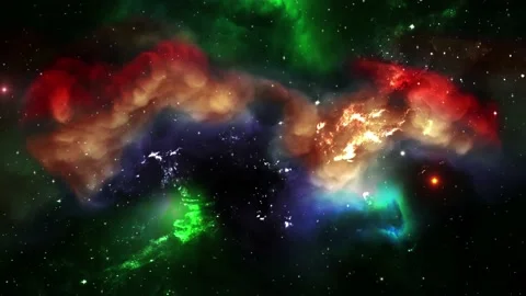 Space Galaxy Nebula Stock Footage 156648046