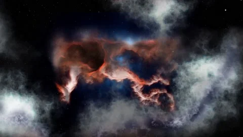 Space Galaxy Nebula Stock Footage 156648232