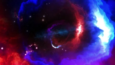 Space Galaxy Nebula Stock Footage 156648392