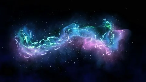 Space Galaxy Nebula Stock Footage 156648473