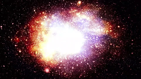 Space Galaxy Nebula Star Motion Background Stock Footage 166844799