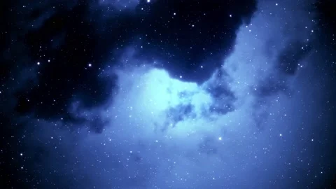 Space Galaxy Nebula Star Motion Background Stock Footage 166844820