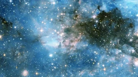 Space Galaxy Nebula Star Motion Background Stock Footage 166845568
